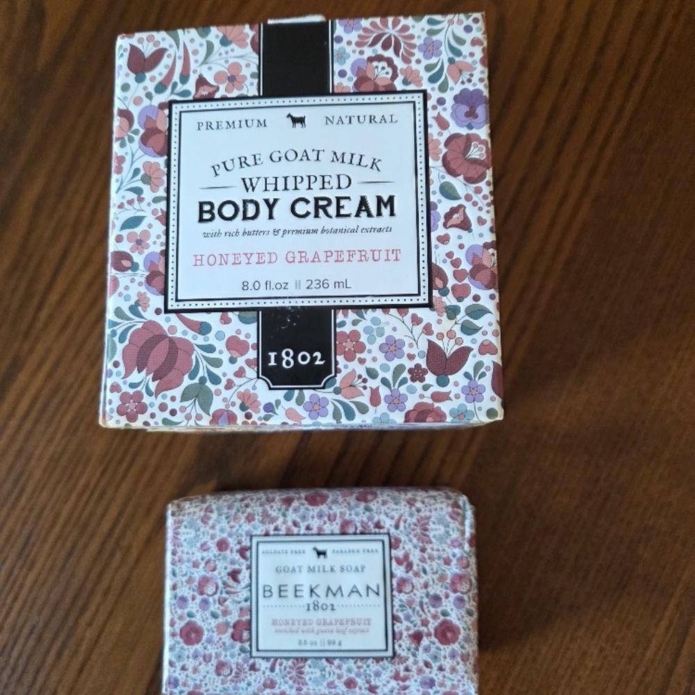 Beekman 1802 Pure Goat Milk Whipped Body Cream & Soap